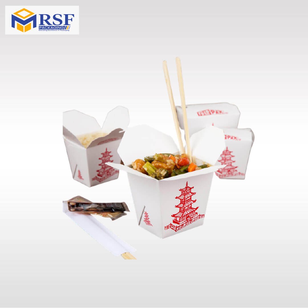 Printed Chinese Food Boxes